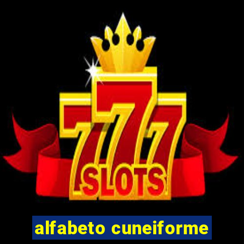 alfabeto cuneiforme